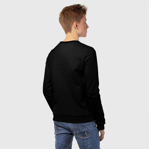 Детский свитшот 3D Vsemayki Merch - Балагур Black, цвет 3D печать - фото 4