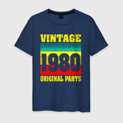 Мужская футболка хлопок Винтаж 1980 оригинальные детали