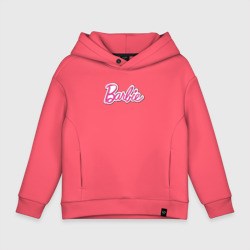 Детское худи Oversize хлопок Barbie logo