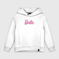 Детское худи Oversize хлопок Barbie logo