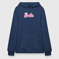 Худи SuperOversize хлопок Barbie logo