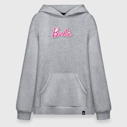 Худи SuperOversize хлопок Barbie logo