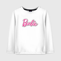 Детский лонгслив хлопок Barbie logo