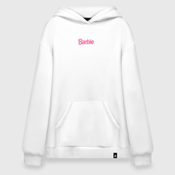 Худи SuperOversize хлопок Barbie Mini logo