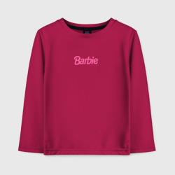 Детский лонгслив хлопок Barbie Mini logo