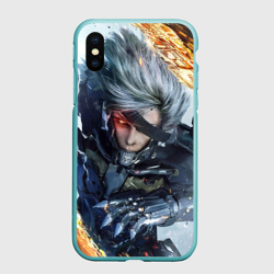Чехол для iPhone XS Max матовый Metal Gear Rising: Revengeance