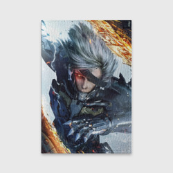 Обложка для паспорта матовая кожа Metal Gear Rising: Revengeance