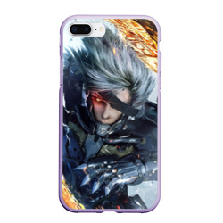 Чехол для iPhone 7Plus/8 Plus матовый Metal Gear Rising: Revengeance