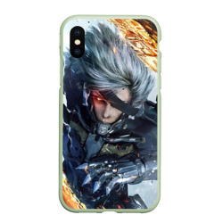 Чехол для iPhone XS Max матовый Metal Gear Rising: Revengeance