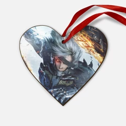 Деревянная игрушка Сердце Metal Gear Rising: Revengeance