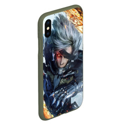 Чехол для iPhone XS Max матовый Metal Gear Rising: Revengeance - фото 2