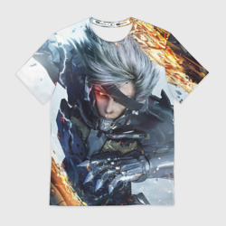 Мужская футболка 3D Metal Gear Rising: Revengeance