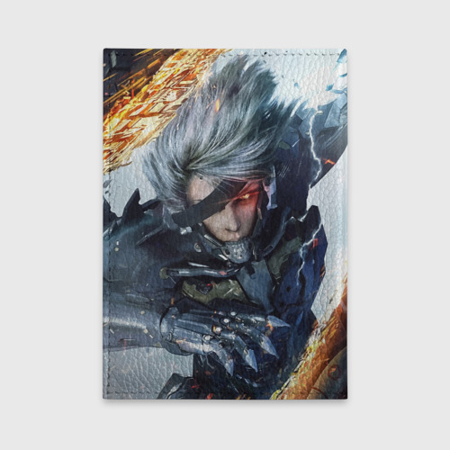 Обложка для автодокументов Metal Gear Rising: Revengeance, цвет зеленый - фото 2