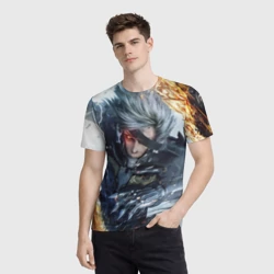 Мужская футболка 3D Metal Gear Rising: Revengeance - фото 2