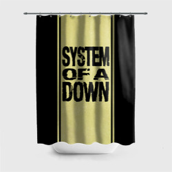 Штора 3D для ванной System of a Down: 5 Album Bundle