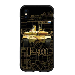 Чехол для iPhone XS Max матовый T-90M Владимир