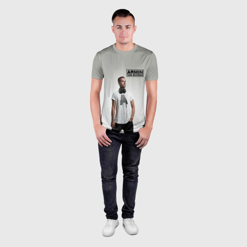 Мужская футболка 3D Slim Армин ван Бюрен, цвет 3D печать - фото 4