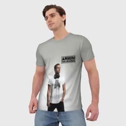 Мужская футболка 3D Армин ван Бюрен - фото 2