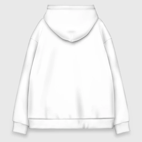 Мужской костюм oversize хлопок с принтом БОЛЕН МАРИНОВИРУСОМ, вид сзади #1