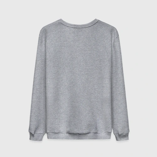 Мужской свитшот хлопок с принтом БОЛЕН МАРИНОВИРУСОМ, вид сзади #1