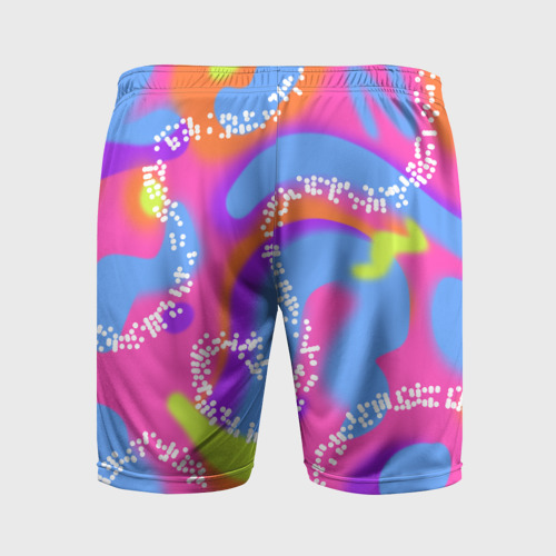Мужские шорты спортивные Барби и Кен паттерн костюм, цвет 3D печать - фото 2