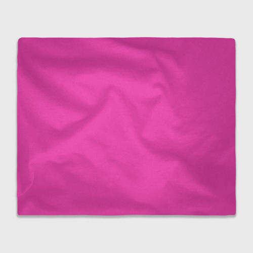Плед 3D с принтом Яркий розовый из фильма Барби, вид спереди #2
