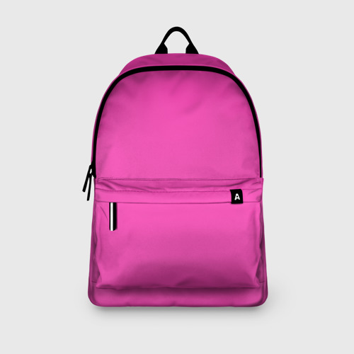 Рюкзак 3D с принтом Яркий розовый из фильма Барби, вид сбоку #3