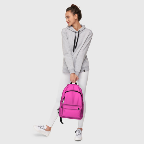Рюкзак 3D с принтом Яркий розовый из фильма Барби, фото #6