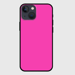 Чехол для iPhone 13 mini Яркий розовый из фильма Барби