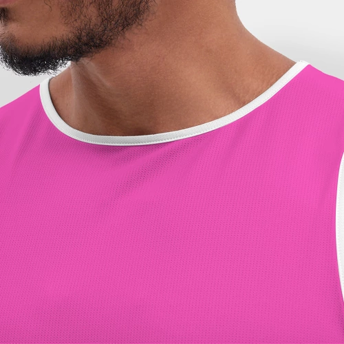Мужская спортивная майка 3D Яркий розовый из фильма Барби - фото 6