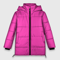 Женская зимняя куртка Oversize Яркий розовый из фильма Барби