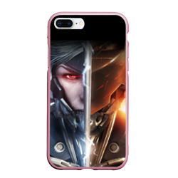 Чехол для iPhone 7Plus/8 Plus матовый Metal gear Rising самурай