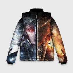 Зимняя куртка для мальчиков 3D METAL GEAR RISING | САМУРАЙ