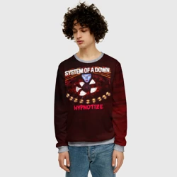 Мужской свитшот 3D Hypnotize - System of a Down - фото 2