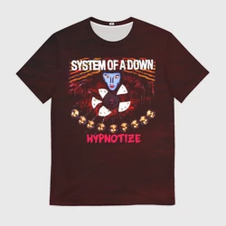 Мужская футболка 3D Hypnotize - System of a Down