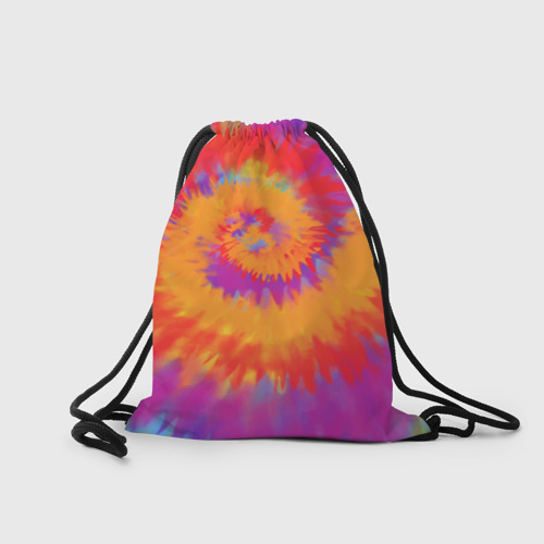 Рюкзак-мешок 3D Тай дай в радуге - фото 2