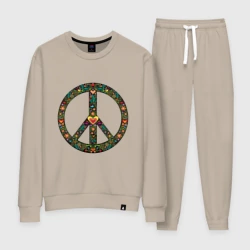 Женский костюм хлопок Pacific symbol