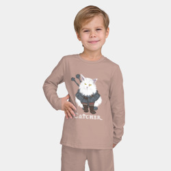 Детская пижама с лонгсливом хлопок Котьмак - фото 2
