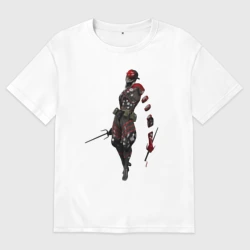 Женская футболка хлопок Oversize Monsoon 976-AZQEE