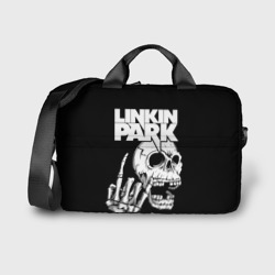 Сумка для ноутбука 3D Linkin Park Череп