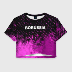 Женская футболка Crop-top 3D Borussia Pro Football