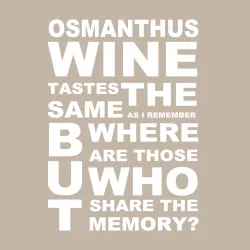 Мужской свитшот хлопок Чжун Ли цитата: osmanthus wine - Genshin Impact - фото 2