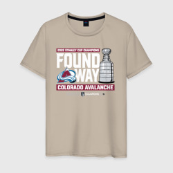 Colorado Avalanche 2022 – Мужская футболка хлопок с принтом купить со скидкой в -20%