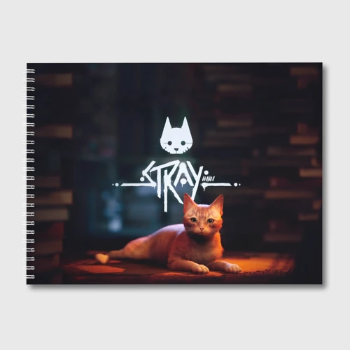 Альбом для рисования Stray бродячий кот