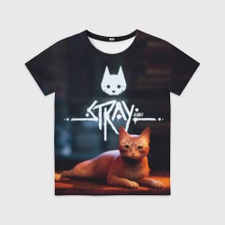 Детская футболка 3D Stray бродячий кот