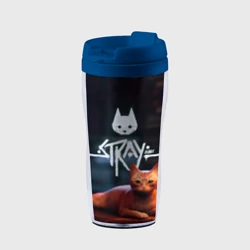 Термокружка-непроливайка Stray бродячий кот