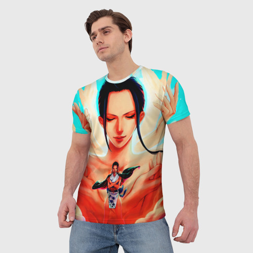 Мужская футболка 3D с принтом НИКО РОБИН / ВАН ПИС, фото на моделе #1