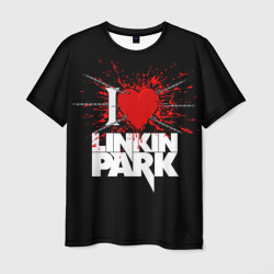 Мужская футболка 3D Linkin Park Сердце
