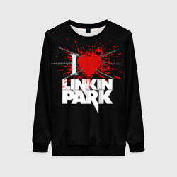 Женский свитшот 3D Linkin Park Сердце