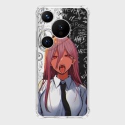 Чехол для Huawei Pura 70 Pro Человек бензопила: Пауэр демон